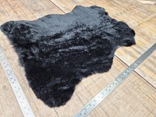Black Genuine Sheep Skin Seat