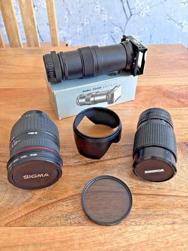 Pentax lens job lot - pentax,