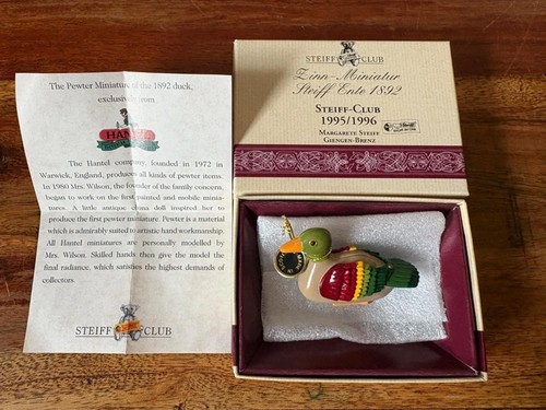 Steiff club miniature duck - miniature,