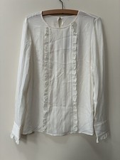 UK14 NWT Boden Cream Silk
