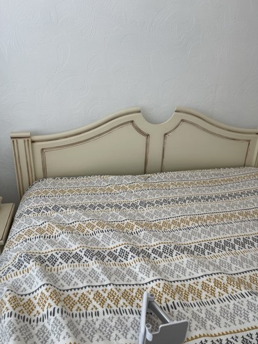 Double headboard antique - double,