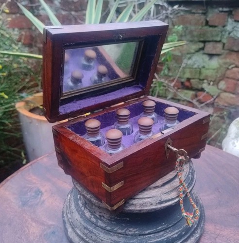 Antique bottle box anglo - box,