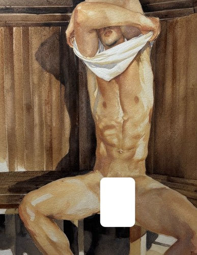 Original nude male - 🎨,