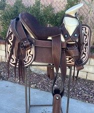 15"  BROWN CHARRO HORSE