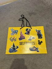 Disney Store Selfridges UK Exclusive Large Yellow Bag Mickey Mouse