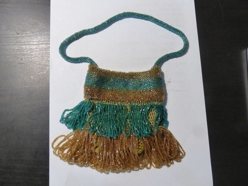 Beautiful vintage beaded - beautiful,