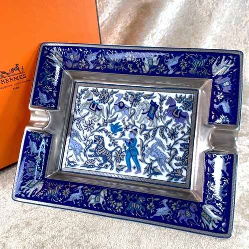 Hermes cigar ashtray porcelain - hermes,