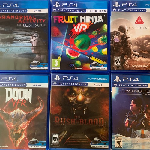 Various psvr games ps4 - various,
