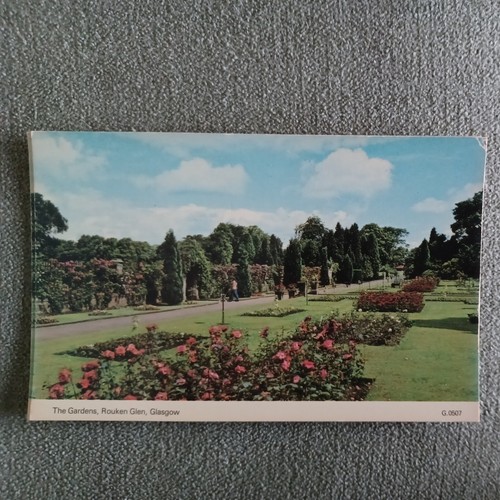 Post card the gardens - card,