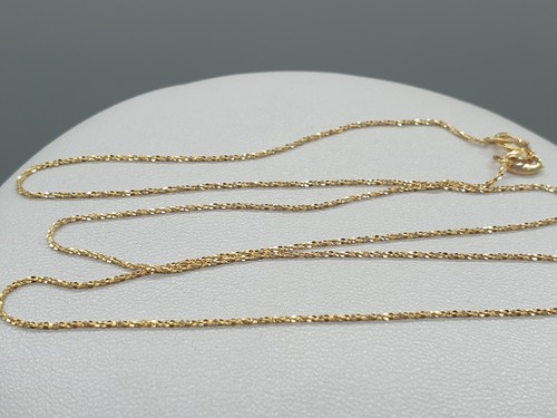Sparkly 14ct yellow - yellow, chain