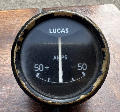 Lucas ammeter amps - amps, gauge
