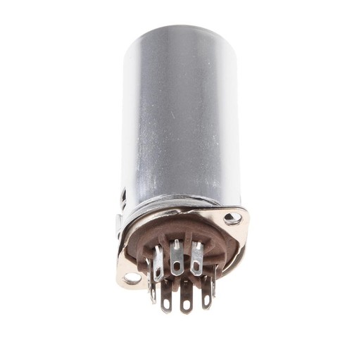 Pin tube socket with - pin,
