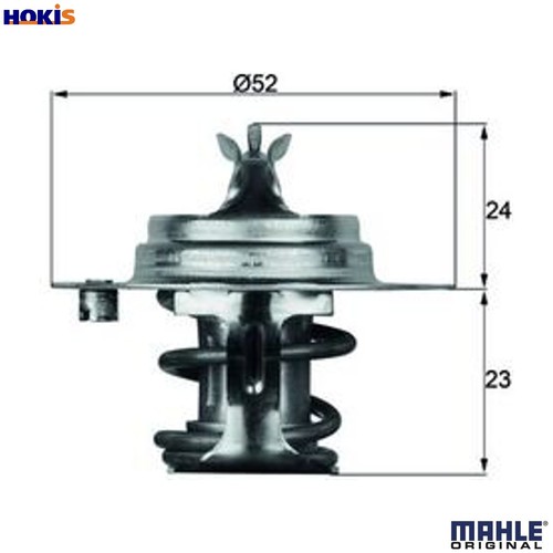 Thermostat coolant 83d - 7,