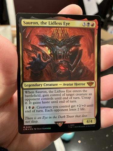 Mtg sauron the lidless - mtg, sauron,