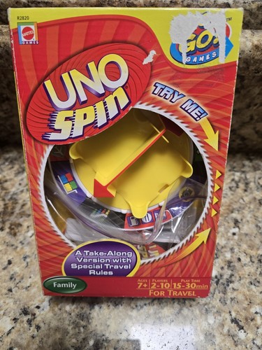 Uno spin games card - spin,