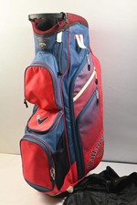 Callaway CHEV ORG Cart Bag / 14-Way Divider / Red And Blue