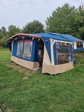 Conway Cruiser Trailer Tent with awning, spare room, accessories. Sprung mattres