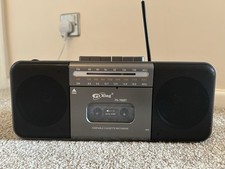 Cassette Player with Bluetooth & AM/FM/SW Radio | Portable Boombox Stereo Sound