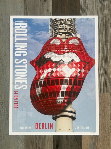 Rolling stones tour poster - rolling,