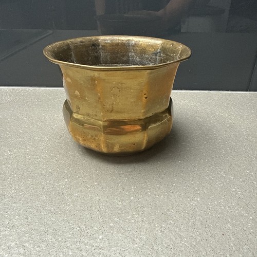 Antique brass indoor planter - antique,