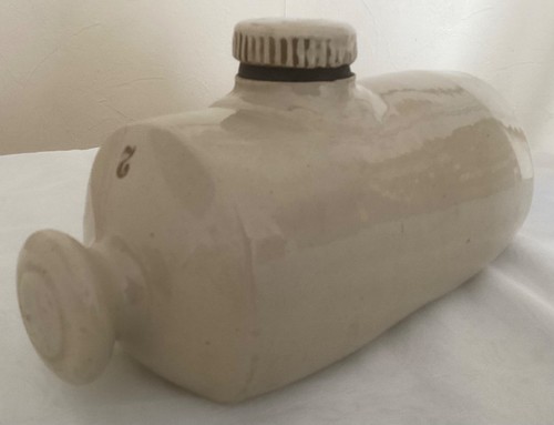Vintage stoneware hot water - stoneware,