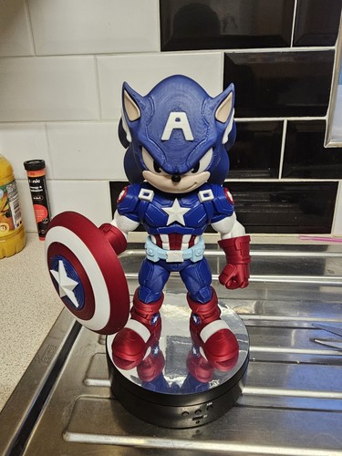 Printed sonic captain - printed,
