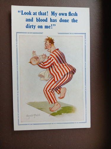 Vintage postcard donald - vintage,