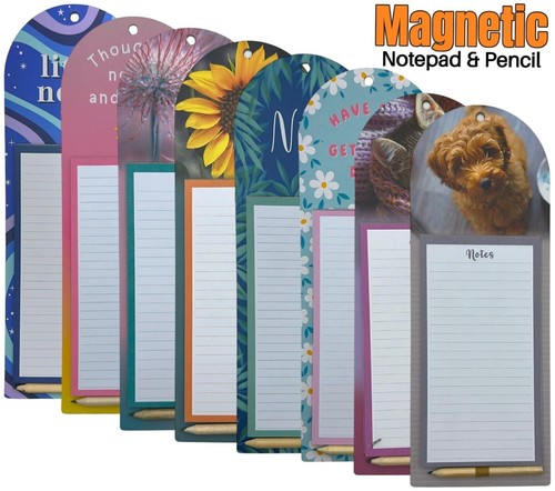 Magnetic memo note pad pencil - magnetic,