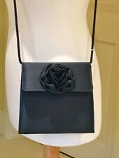 Women’s Evening Black Satin