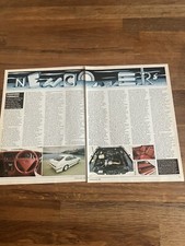 Original 1983 Tickford Capri Mk3 Magazine Feature Frame Ready Wall Art Man Cave
