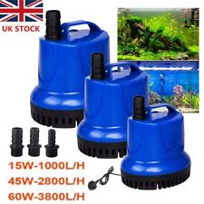 Submersible Water Change Pump Fish Tank Aquarium Sump Feature Pond Fountain 240V