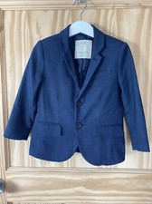 ZARA NAVY BOYS BLAZER AGE 3-4years RETAIL £50+