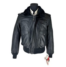 NWT Black Schott NYC Type A-2