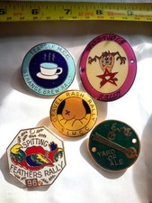 Vintage Enameled Motorcycle