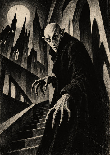 Nosferatu poster german - nosferatu,