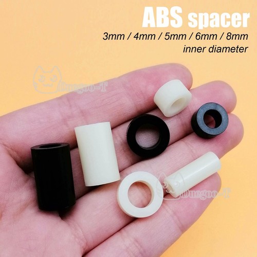 50pcs nylon abs - m3-m8,