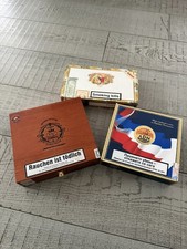 Empty Cigar Boxes Pack of 3
