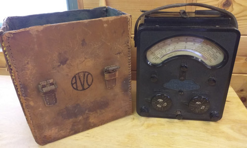 Vintage universal avometer - vintage,