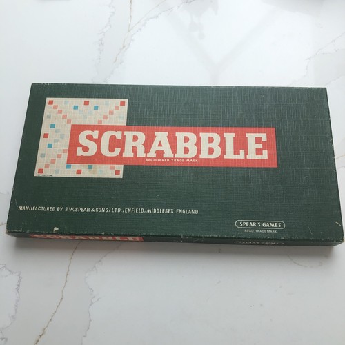 Vintage scrabble w spear - 🌟vintage,