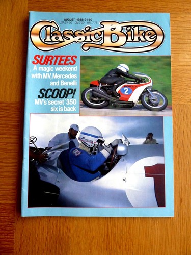 Classic bike magazine - classic, august