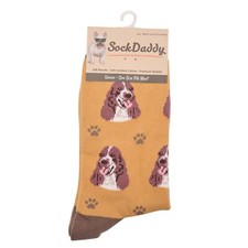 Springer Spaniel socks ladies