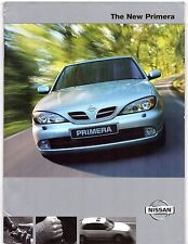 Nissan Primera 1999-2000 UK Market Sales Brochure Sport SE + S E 1.6 1.8 2.0 TD