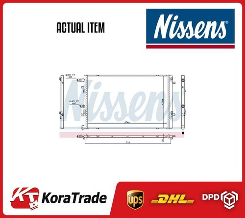 Engine cooling water radiator - engine,