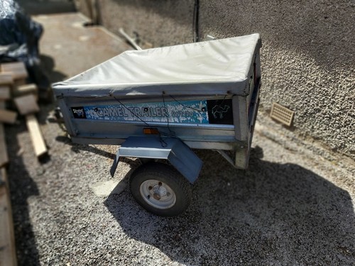 Camel aluminium car trailer - aluminium,