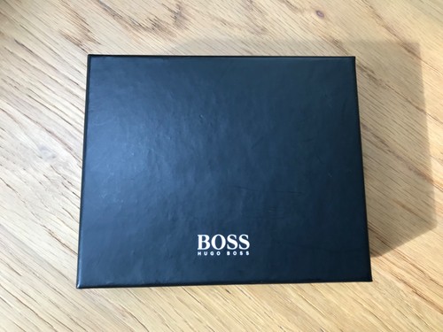 Boss leather wallet brand - -,