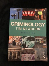 Criminology Tim NewBurn