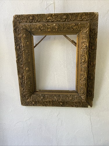 Antique gesso gilt - antique, frame