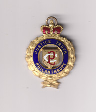 Vintage RAOB  JUSTICE TRUTH PHILANTHROPY 47MM MEDAL JJ502