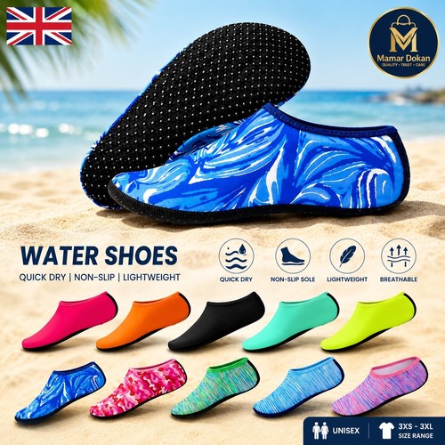 Non slip unisex aqua shoes - unisex,