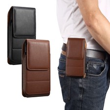 Men Waist Bag PU Leather